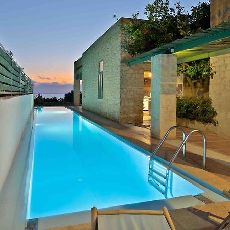 Villa Mediterranea, With Heated Pool Livadia  Exterior foto