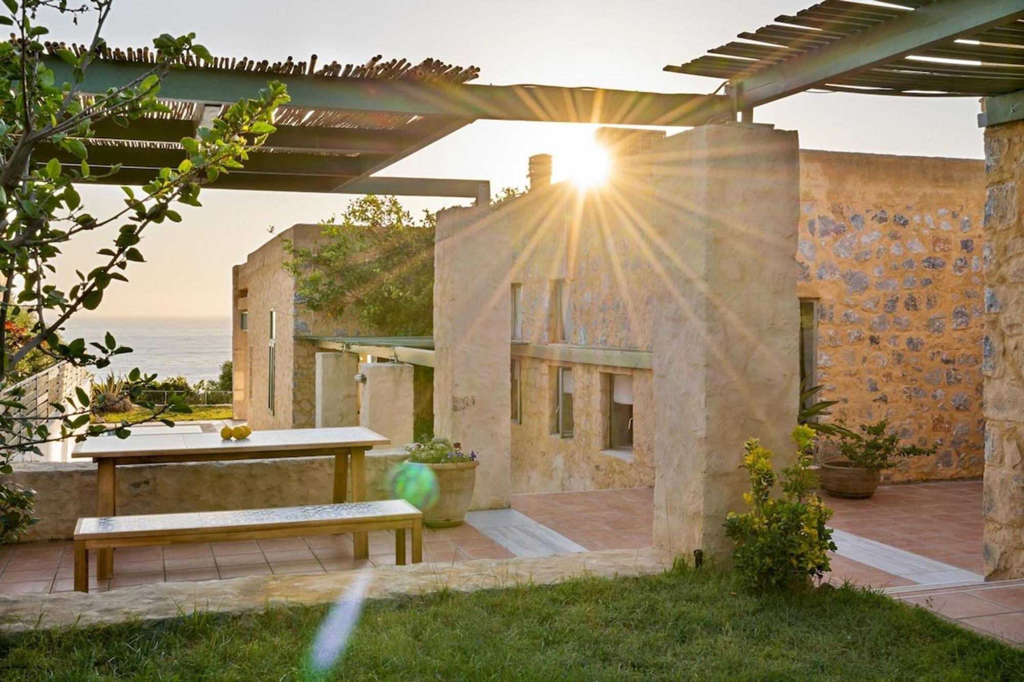 Villa Mediterranea, With Heated Pool Livadia  Exterior foto