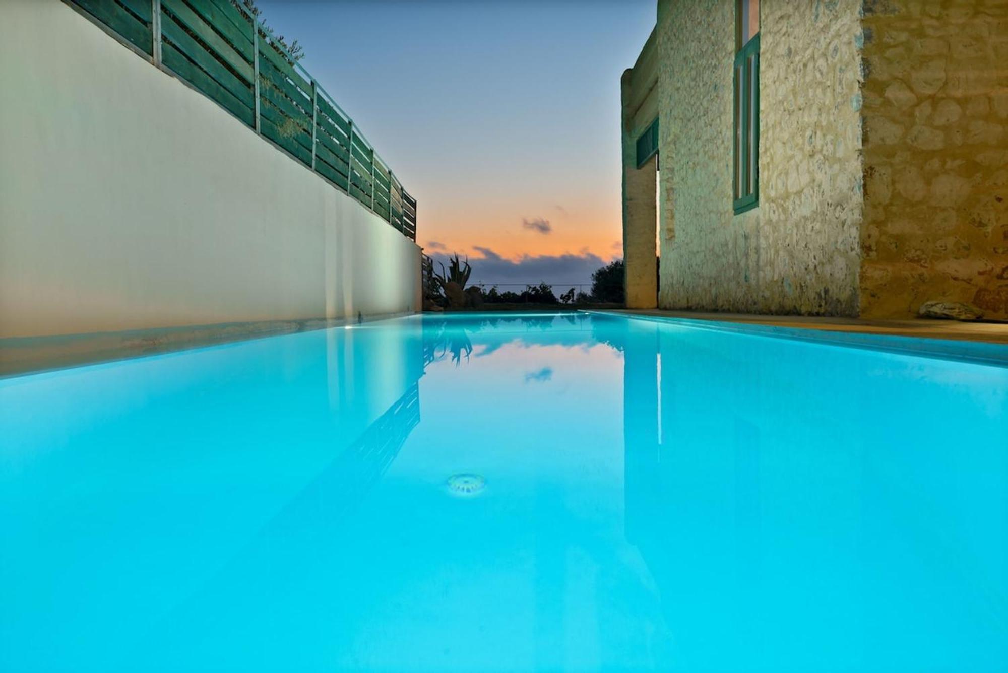 Villa Mediterranea, With Heated Pool Livadia  Exterior foto