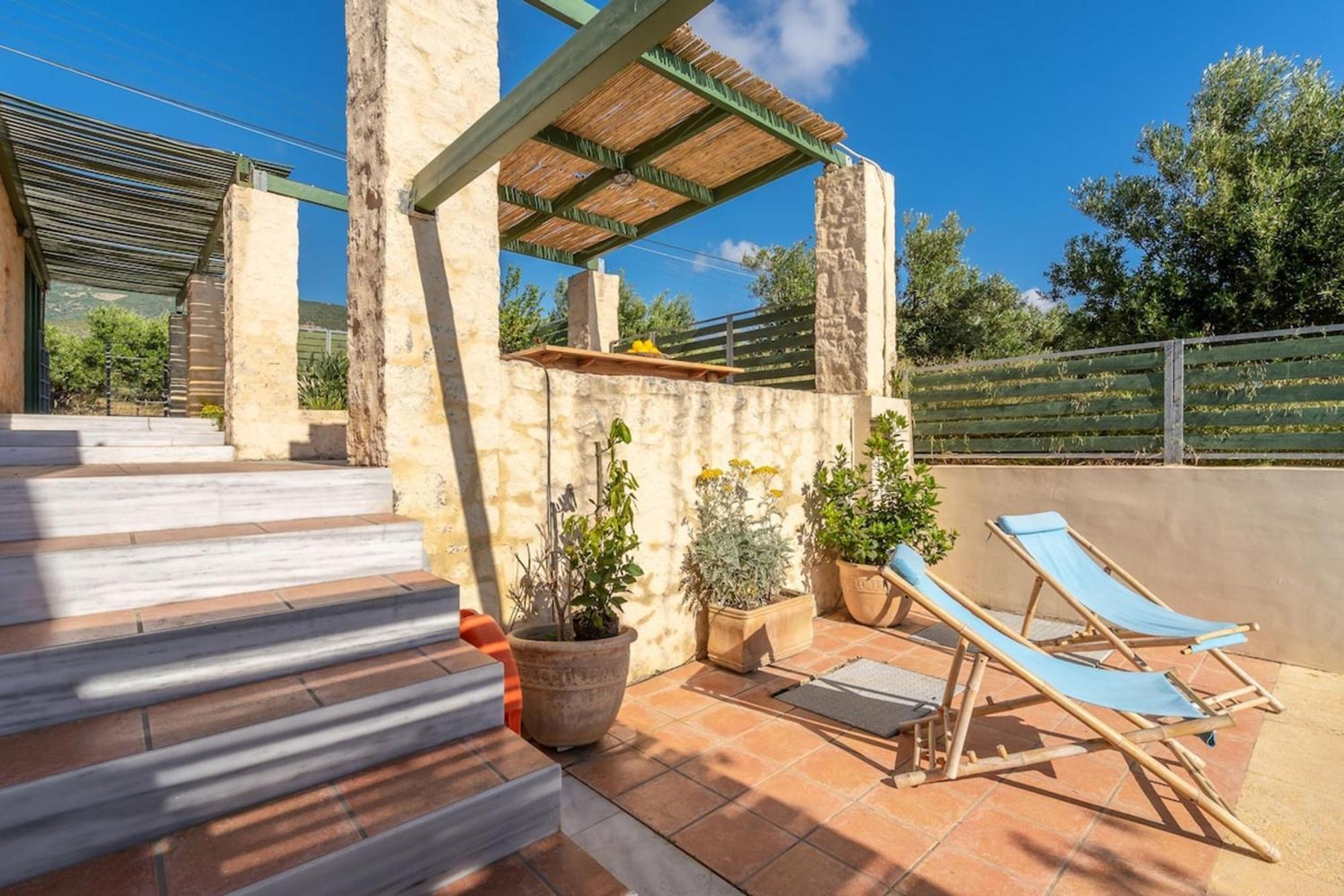 Villa Mediterranea, With Heated Pool Livadia  Exterior foto
